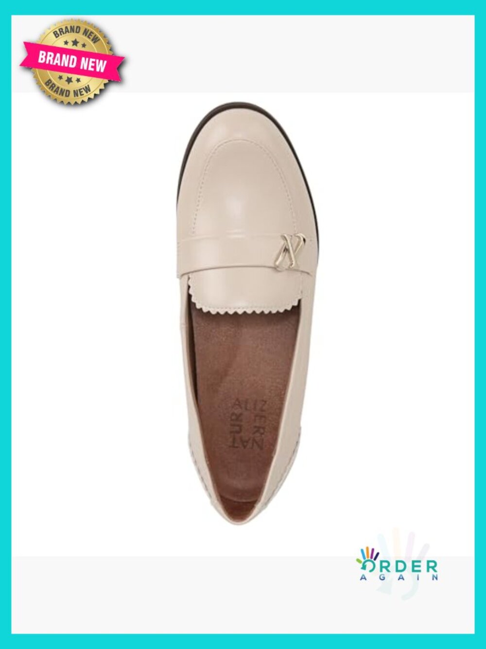 Slip On Loafers Classic Comfort Round Toe Flat Heel Pull On Welt Stitching Bow - Picture 5 of 7